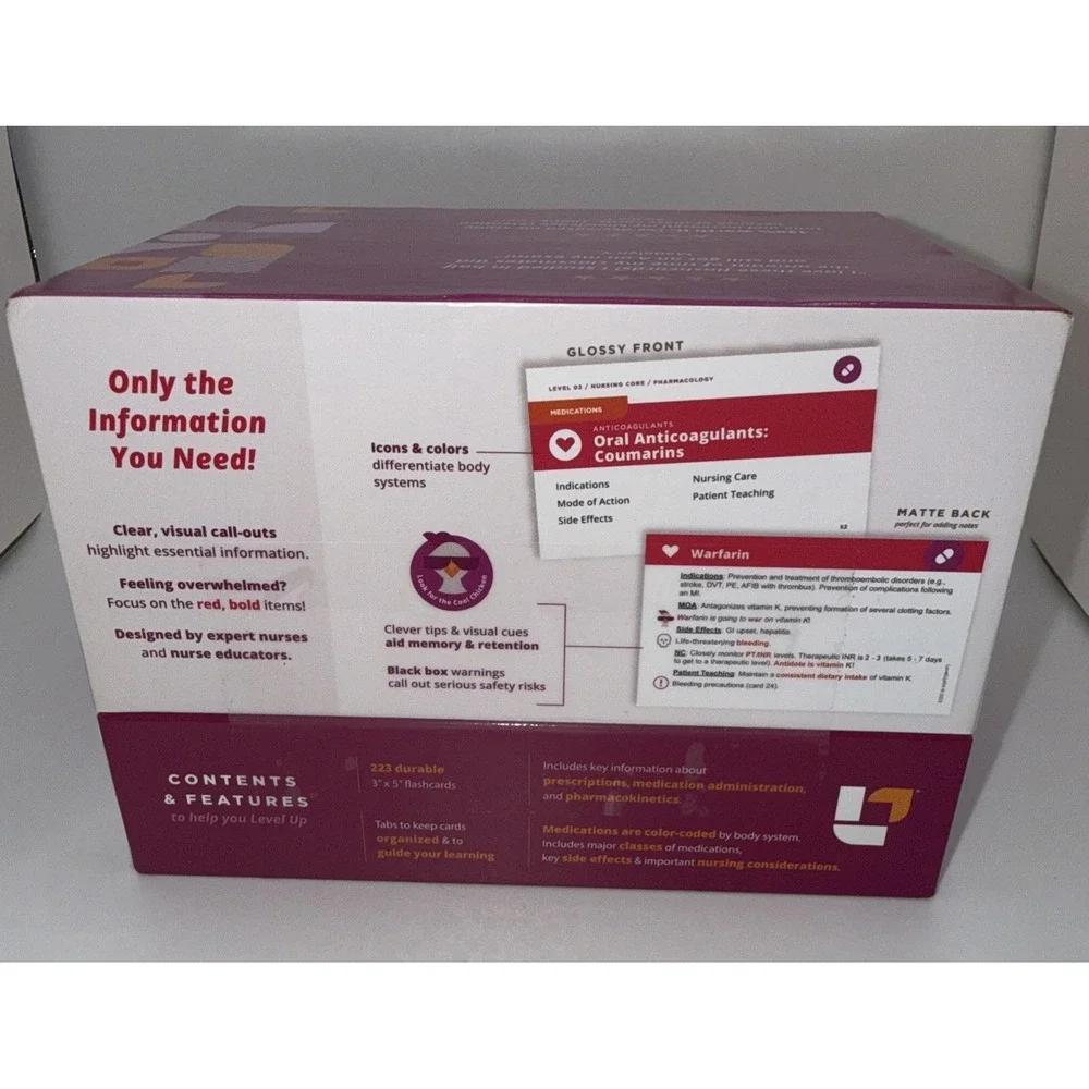 Level Up RN Pharmacology Nursing Flashcards 2025 Edition 3 Flashcards COMPLETE